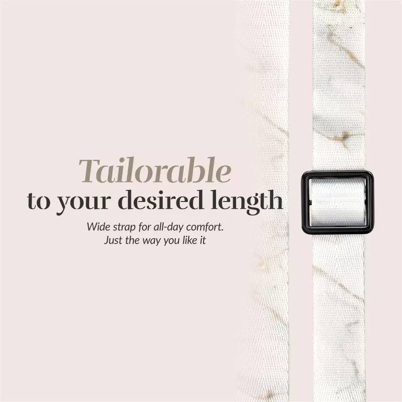 Cordão MIO Lanyard Strap White Marble
