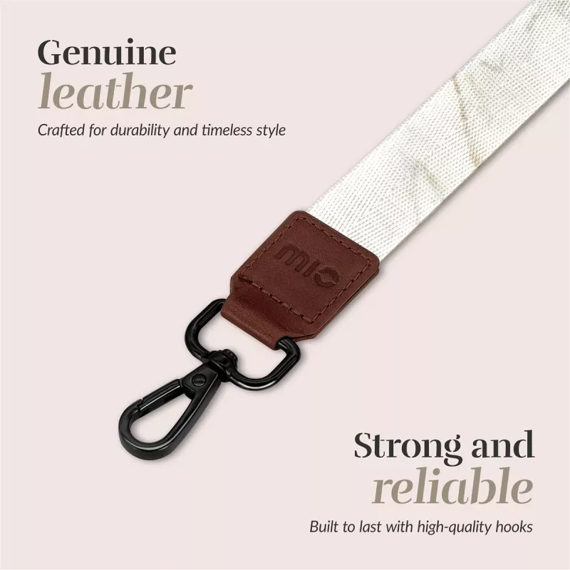 Cordão MIO Lanyard Strap White Marble
