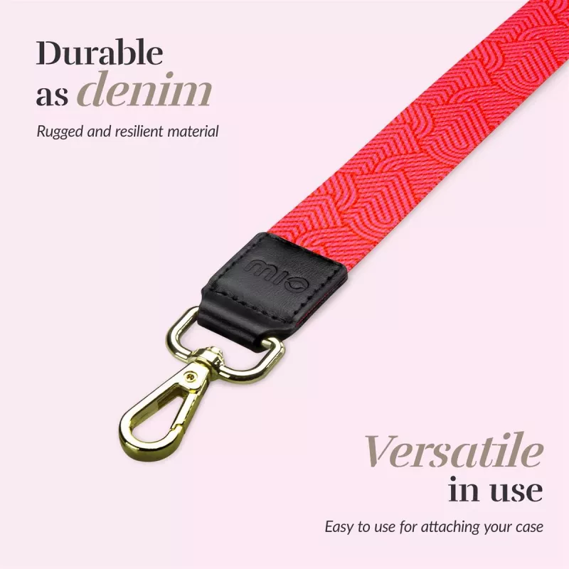 MIO Cordão Lanyard Strap Wild Hearts