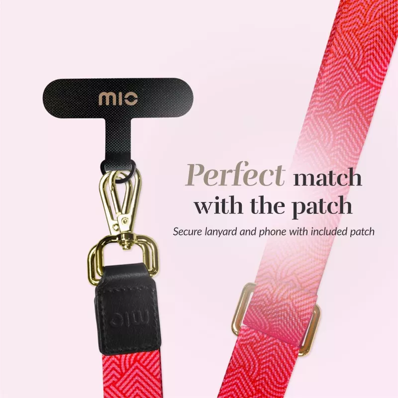 MIO Cordão Lanyard Strap Wild Hearts