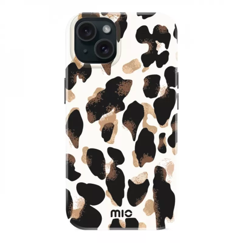MIO Leopard Capa compatível com MagSafe para iPhone 13/14/15