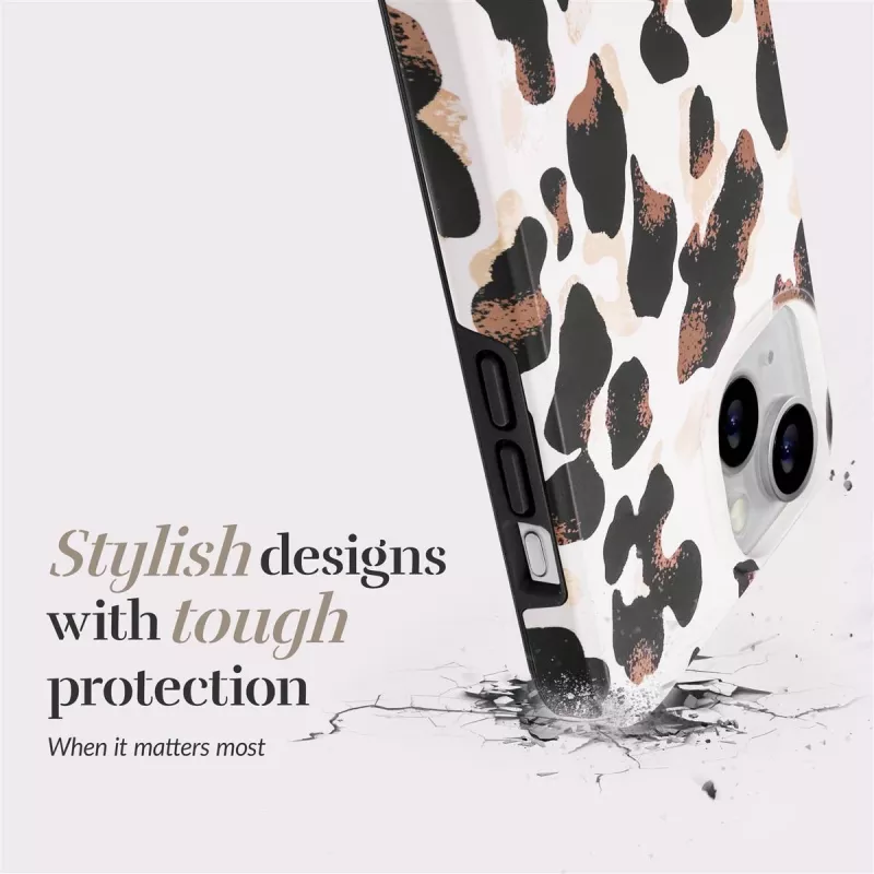 MIO Leopard Capa Compatível com MagSafe para iPhone 16 Pro