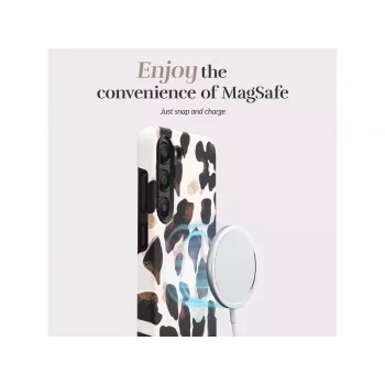 MIO Capa MagSafe Leopard Compatível com Samsung S24 5G