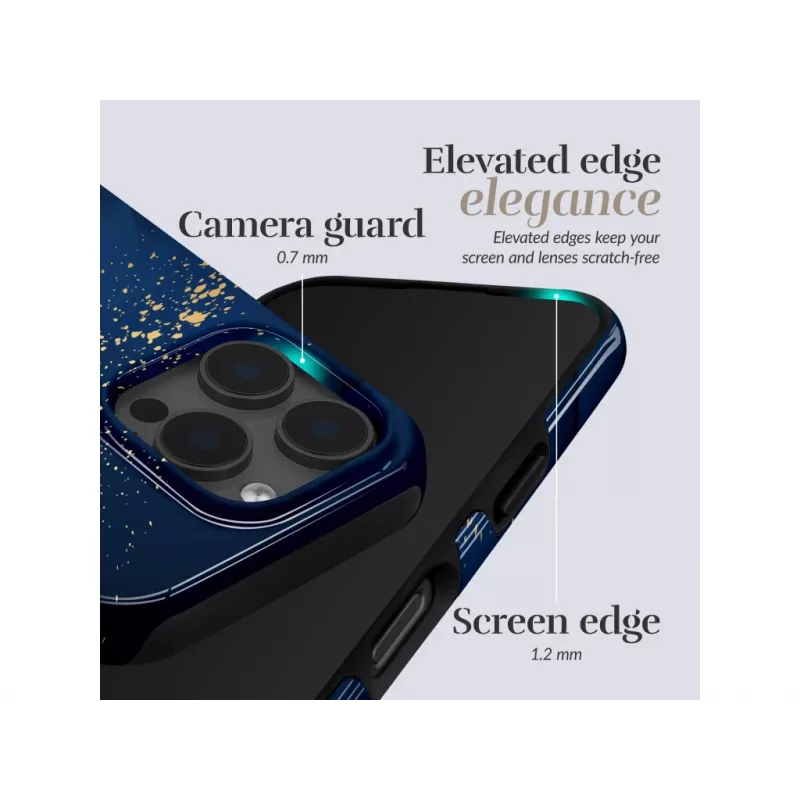 Capa Magsafe MIO Midnight Sparkle Compatível com iPhone 17 Pro