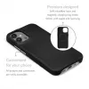 Capa premium em pele Mio Mobilize compatível com Magsafe para Apple iPhone 17 Pro preta