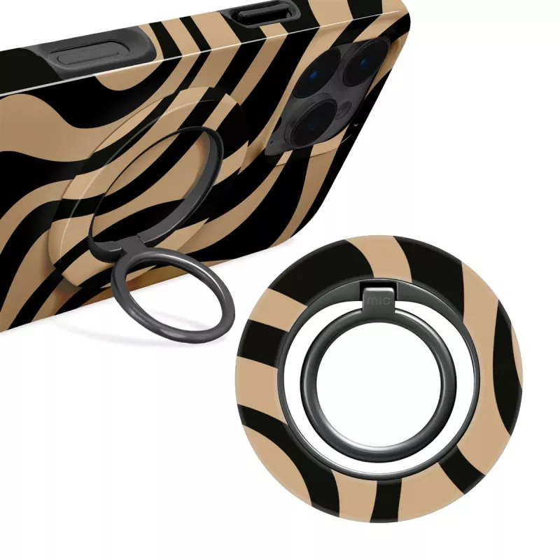 Capa Magsafe MIO Swirl compatível com suporte de anel