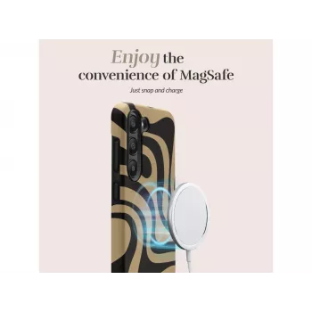 Capa MIO Swirl compatível com Magsafe para Samsung S25 Ultra 5G