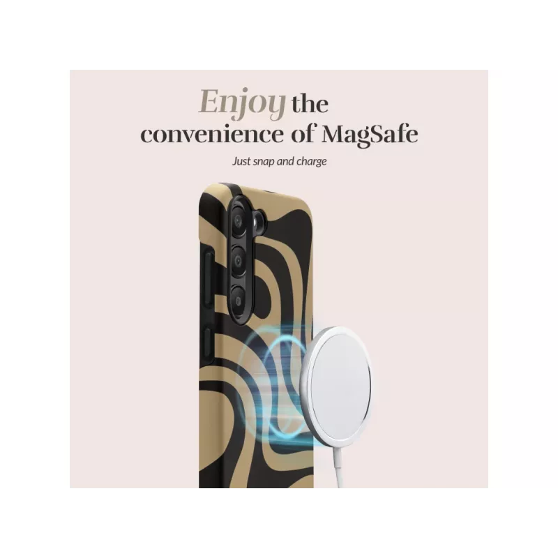 Capa MIO Swirl compatível com Magsafe para Samsung S25 Ultra 5G