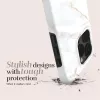 Capa MIO White Marble compatível com MagSafe para Samsung S25+ 5G