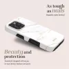 MIO White Marble Magsafe Compatível com iPhone 17 Pro Max