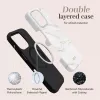 MIO White Marble Magsafe Compatível com iPhone 17 Pro Max