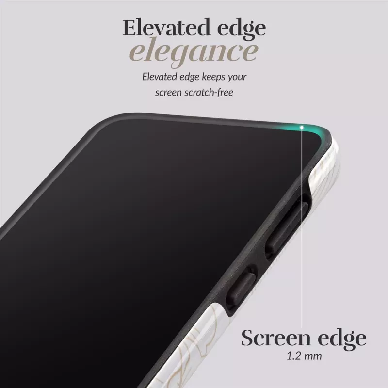 MIO White Roses compatível com MagSafe para iPhone 15 Pro