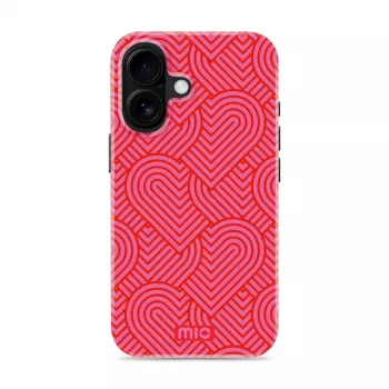 Capa compatível com MagSafe MIO Wild Hearts para iPhone 16