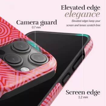 Capa MIO Wild Hearts compatível com Magsafe para iPhone 13/14/15