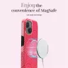 Capa MIO Wild Hearts compatível com Magsafe para iPhone 13/14/15