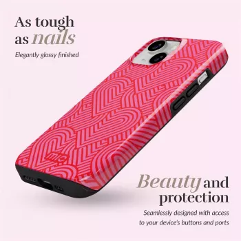 Capa MIO Wild Hearts compatível com Magsafe para iPhone 13/14/15