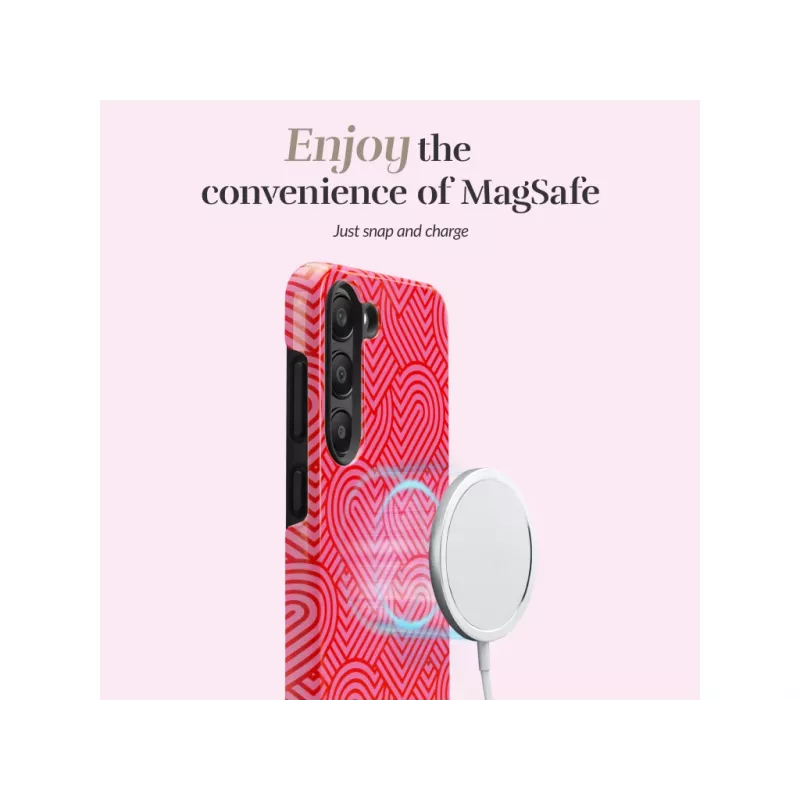 MIO Wild Hearts compatível com MagSafe para Samsung S25 Plus 5G