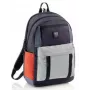 Mochila MIQUELRIUS Triple Amsterdam Recycled 3 compartimentos azul