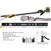 Lixadora de pladur Mirka LEROS 225mm curso 5mm 350W