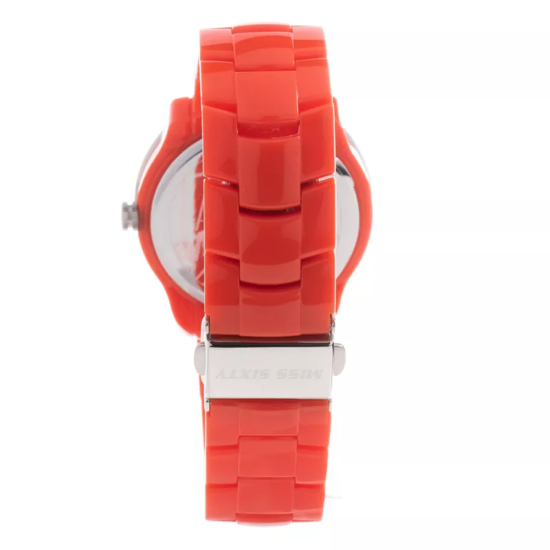 Relógio de mulher MISS SIXTY R0753122501 39mm preto couro quartzo analógico