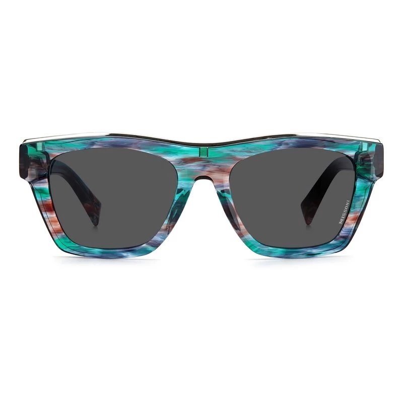 Óculos de sol Missoni MIS0067S38IIR para mulher Havana castanho degradê 53mm