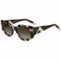 Óculos de sol de mulher borboleta MISSONI MIS0198S0T4 Armação de acetato Havana Lentes castanhas degradê 54mm
