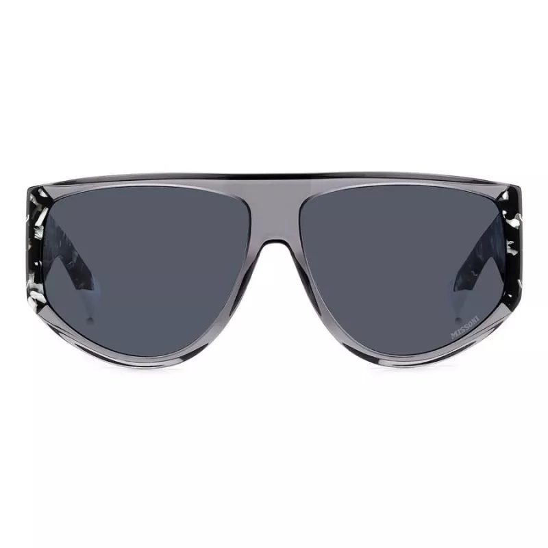 Óculos de sol gatinho de mulher MISSONI MIS0165SUHX Havana acetato castanho lentes degradê 61 mm