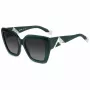 Óculos de sol de mulher MISSONI formato olho de gato MIS0197S1ED Havana/Castanho degradê 54mm