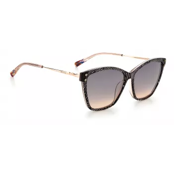 Óculos de sol de mulher MISSONI MIS0003SKDXFF - Armação de acetato de aro completo com lentes degradê 56/14/140 mm