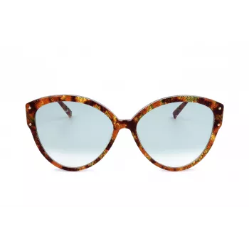 Óculos de sol de mulher MISSONI MIS0004S2NL borboleta armação de acetato UV400