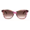 Óculos de sol de mulher MISSONI MIS0007S8CCHA - Havana castanho acetato armação retangular com lentes castanhas degradê