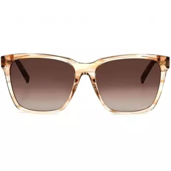 Óculos de sol de mulher MISSONI Mis0008sHR3HA Havana castanho degradê quadrados acetato 56 mm