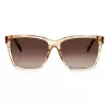 Óculos de sol de mulher MISSONI Mis0008sHR3HA Havana castanho degradê quadrados acetato 56 mm