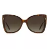 MISSONI óculos de sol para mulher MIS0083S086 - armação borboleta em acetato, lentes degradê castanhas, 58 mm