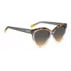 MISSONI Óculos de sol de mulher MIS0088SMQEF7 - Armação de acetato retangular, proteção UV400, 57 mm Lentes