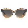 MISSONI Óculos de sol de mulher MIS0088SMQEF7 - Armação de acetato retangular, proteção UV400, 57 mm Lentes