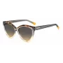 MISSONI Óculos de sol de mulher MIS0088SMQEF7 - Armação de acetato retangular, proteção UV400, 57 mm Lentes