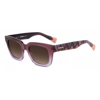 Óculos de sol de mulher MISSONI MIS0103S0T7HA Havana castanho degradê 50mm