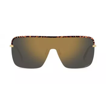 Óculos de sol de mulher MISSONI MIS0139S0NR - armação integral em plástico, proteção UV400, lente 99mm, ponte 00mm, haste 135mm
