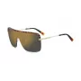 Óculos de sol de mulher MISSONI MIS0139S0NR - armação integral em plástico, proteção UV400, lente 99mm, ponte 00mm, haste 135mm