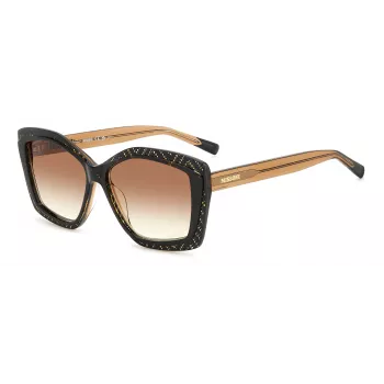 Óculos de sol de mulher Missoni MIS0187GSVH8 - armação de acetato, lentes de policarbonato, proteção UV400, largura da lente 58 mm