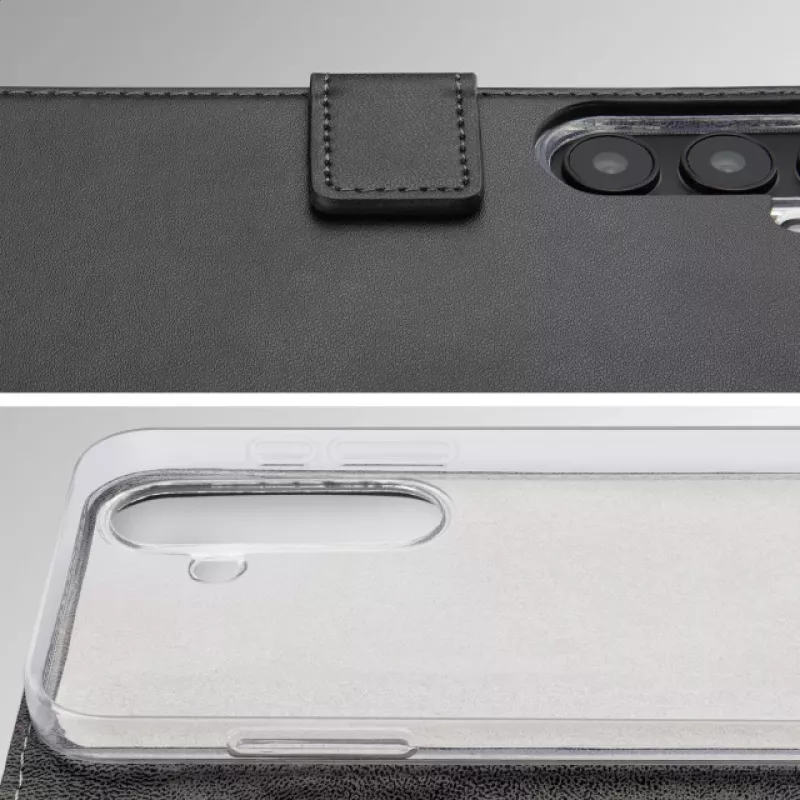 Mobilize Classic Gelly Wallet Capa Tipo Livro Xiaomi Redmi Note 15 Pro+ 5G Preto