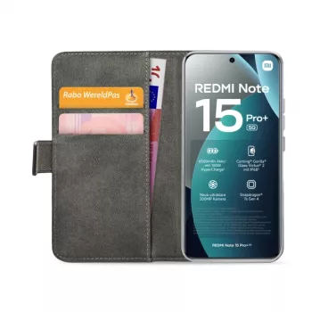 Mobilize Classic Gelly Wallet Capa Tipo Livro Xiaomi Redmi Note 15 Pro+ 5G Preto