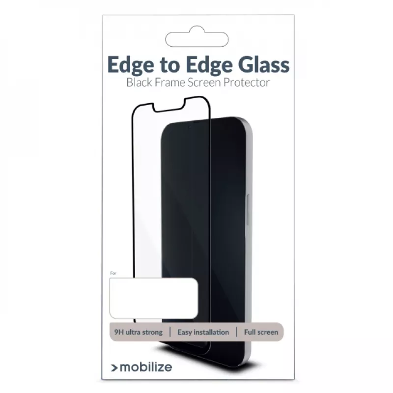 Mobilize Protetor de ecrã em vidro Edge-To-Edge para Xiaomi Redmi Note 15 Pro+ 5G - Edge Glue