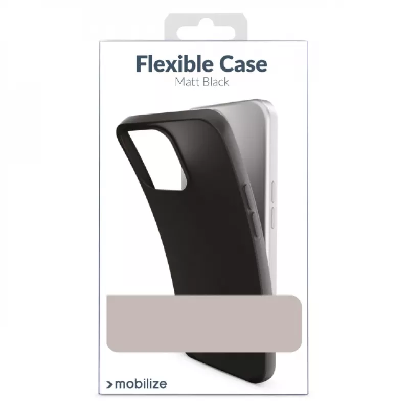 Mobilize Capa Rubber Gelly Xiaomi Redmi Note 15 Pro+ 5G Preto Mate