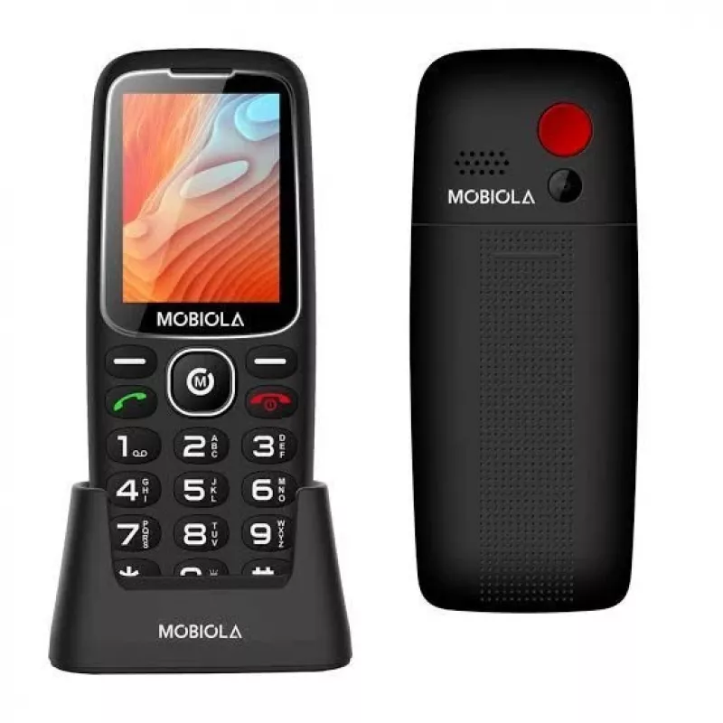Mobiola MB4120 Telemóvel básico, Preto