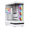 Caixa Midi-Tower MODECOM Volcano AQ100 ARGB branca