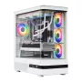 Caixa Midi-Tower MODECOM Volcano AQ100 ARGB branca