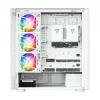 Caixa Mid Tower MODECOM Volcano AQ300 ARGB branca