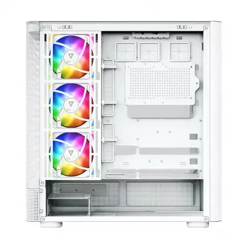 Caixa Mid Tower MODECOM Volcano AQ300 ARGB branca